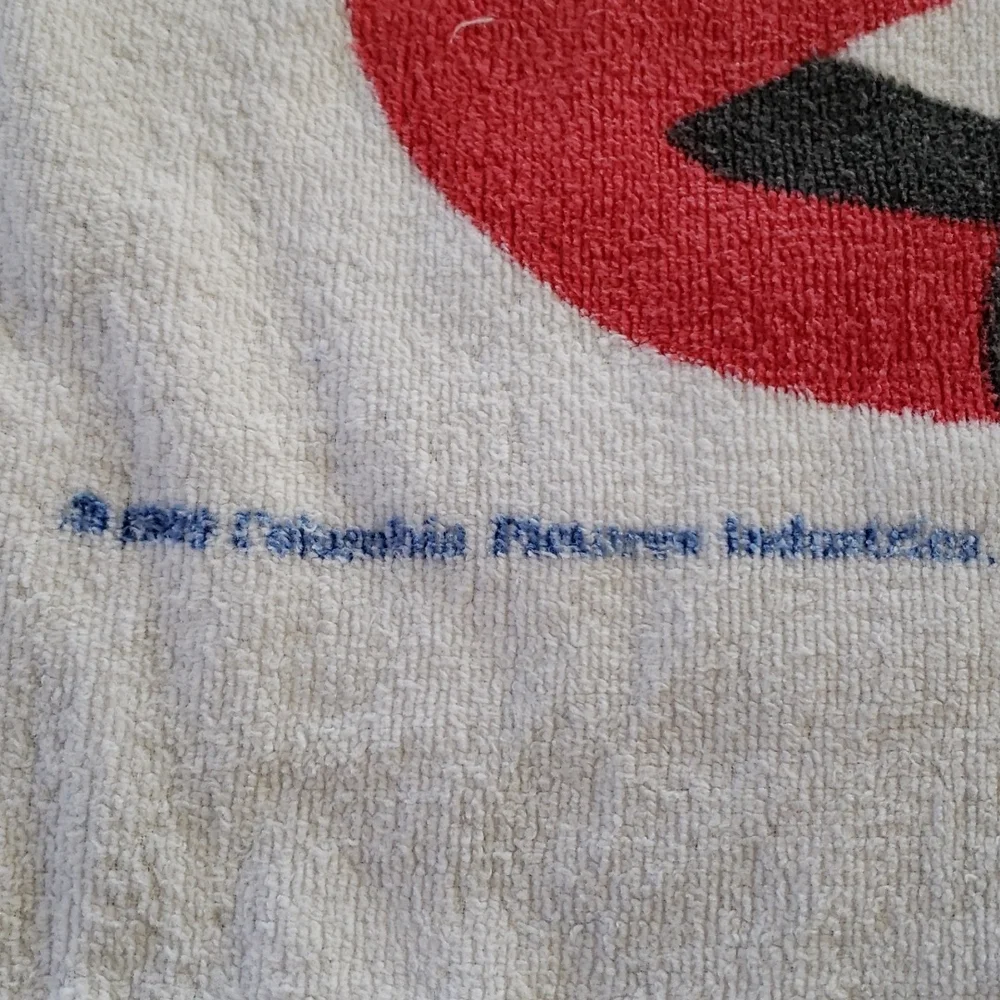 Vintage 1989 Ghost Busters Beach Towel